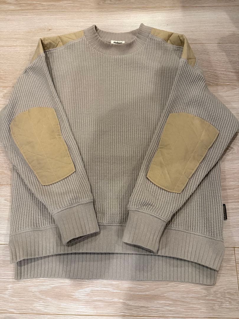 LAVENHAM ×jackman ワッフルプルオーバー ベージュ