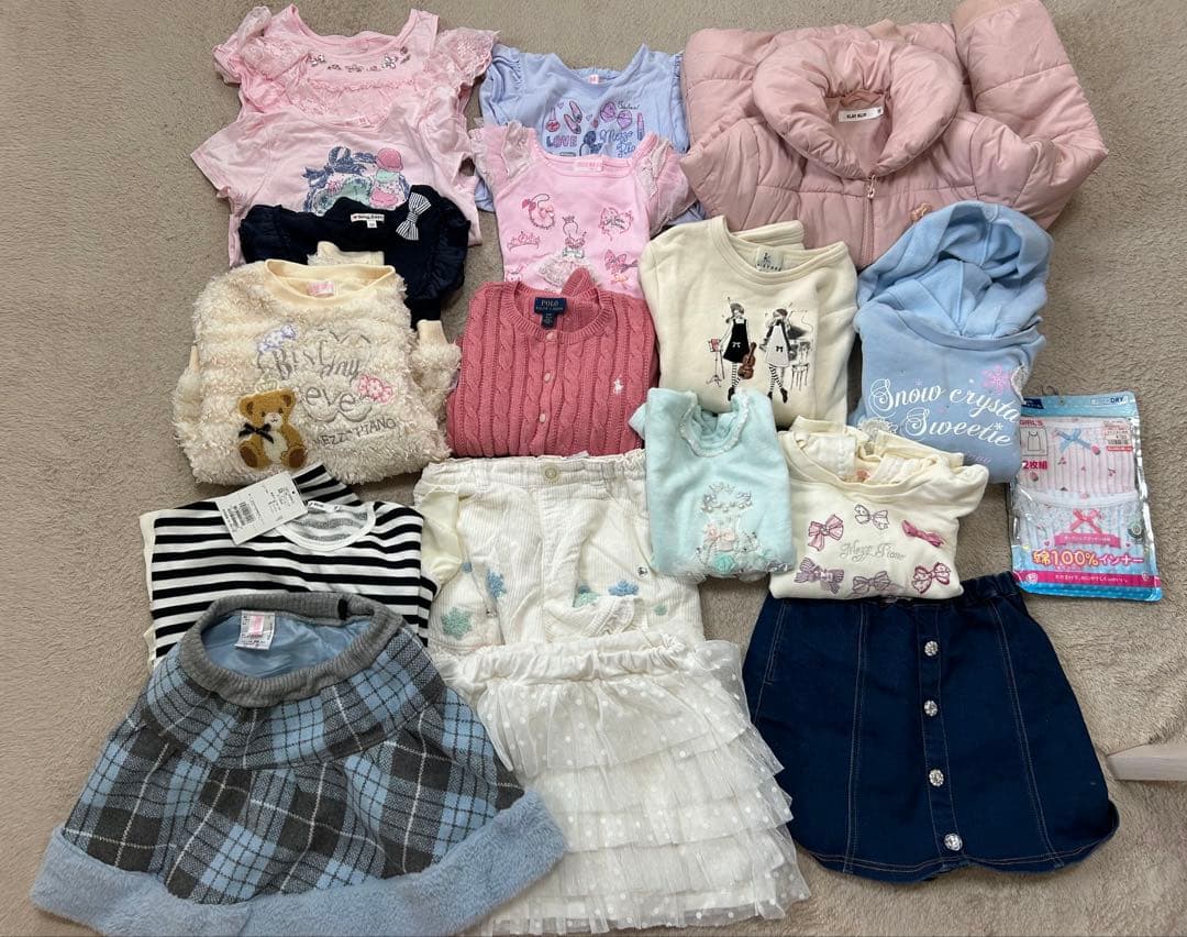 子供服 130センチ 大人気メゾピアノ含む17点セット 早い者勝ち！