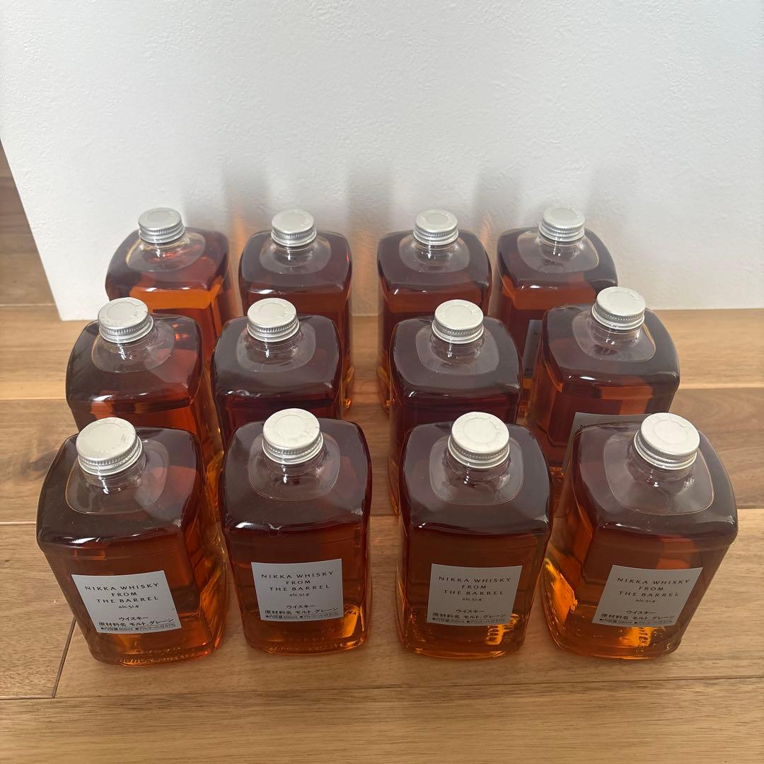 NIKKA FROM THE BARREL 500ml 51% 12本セット