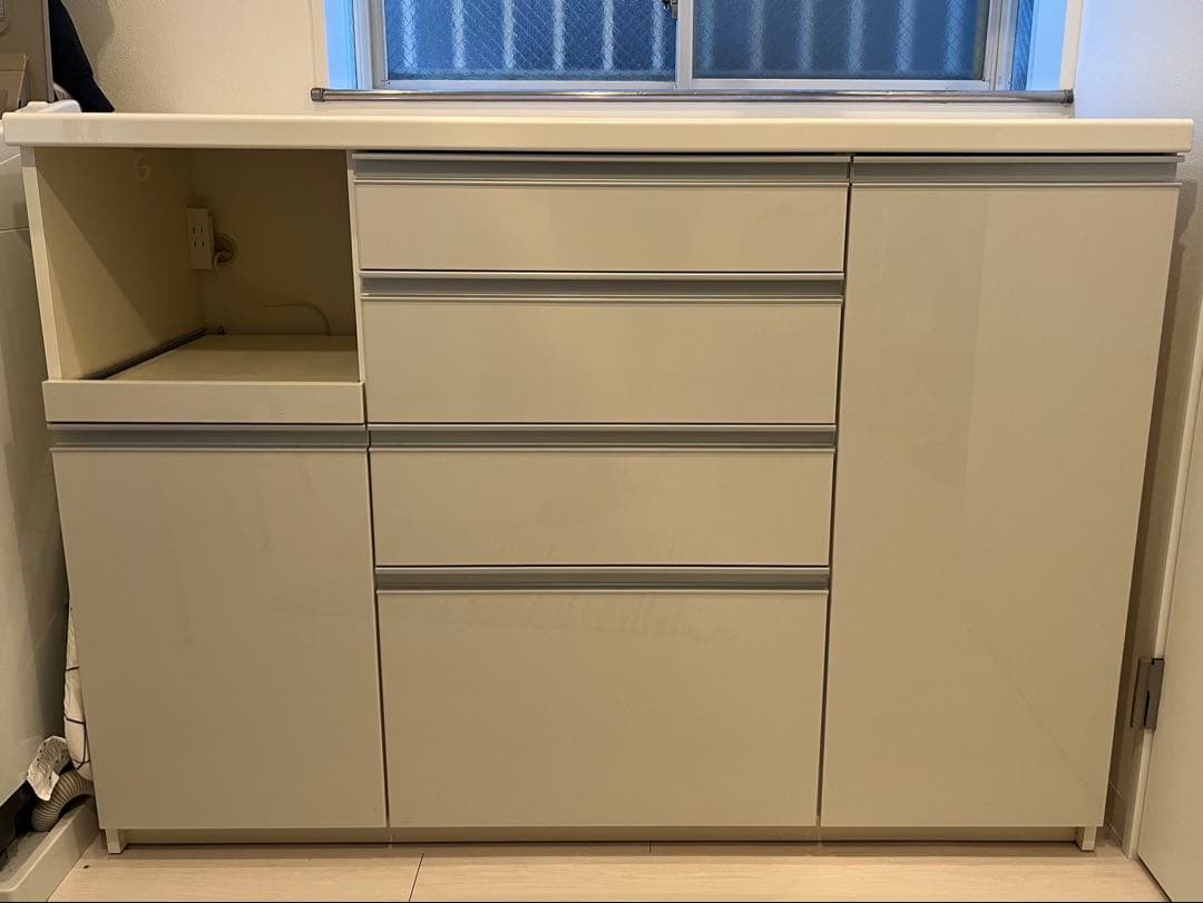 【nana様】パモウナ　食器棚　キッチンカウンター