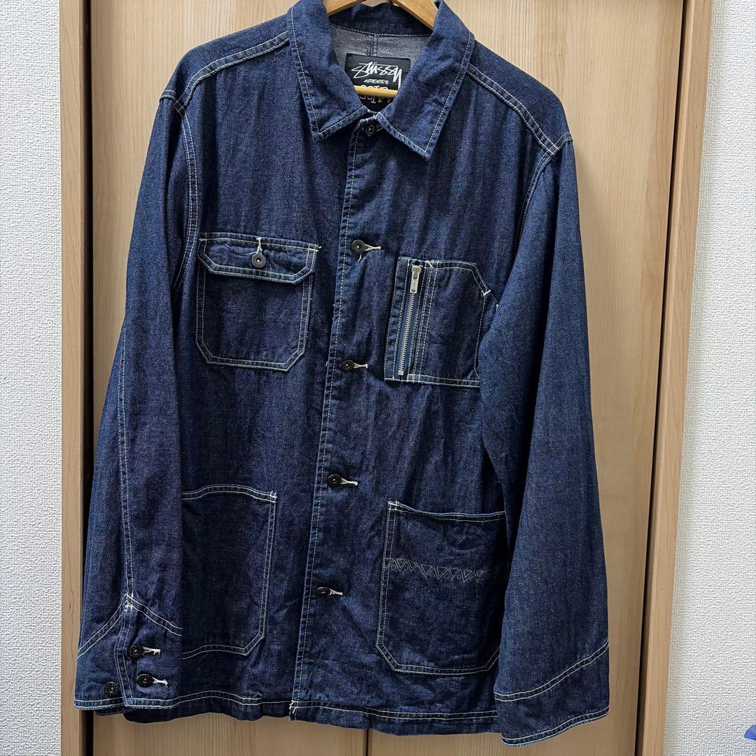 Stussy デニム カバーオール Lサイズ