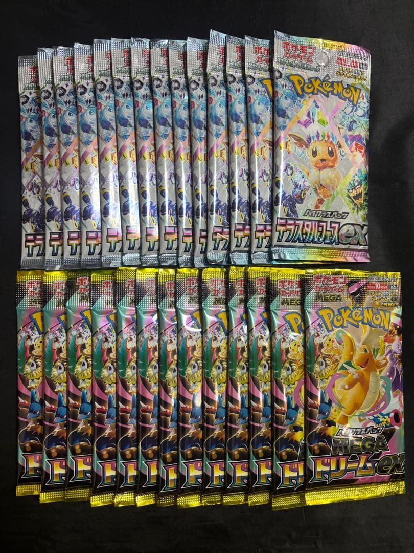 27パック バラパック テラスタルフェスex MEGAドリームex