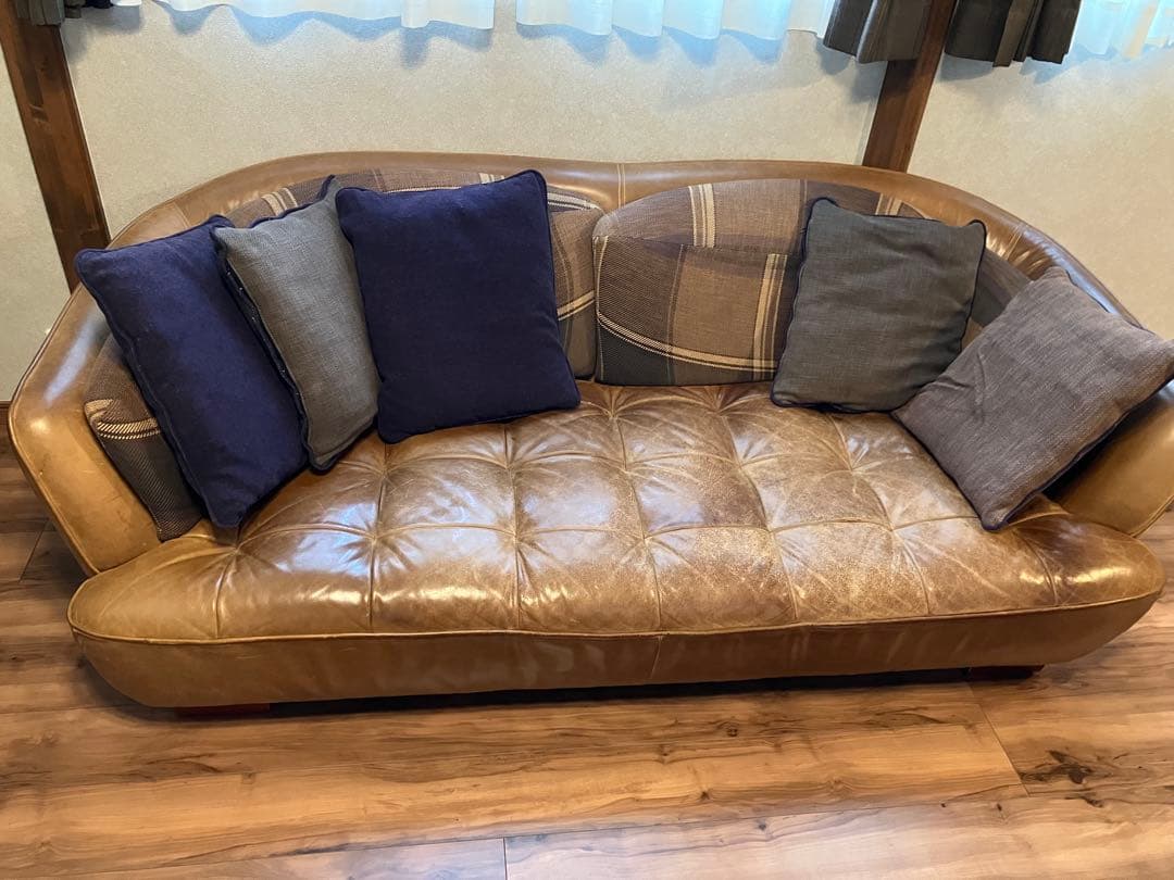 CRASHGATE クラッシュゲート オピアムソファ 3人掛け L-1キャメル