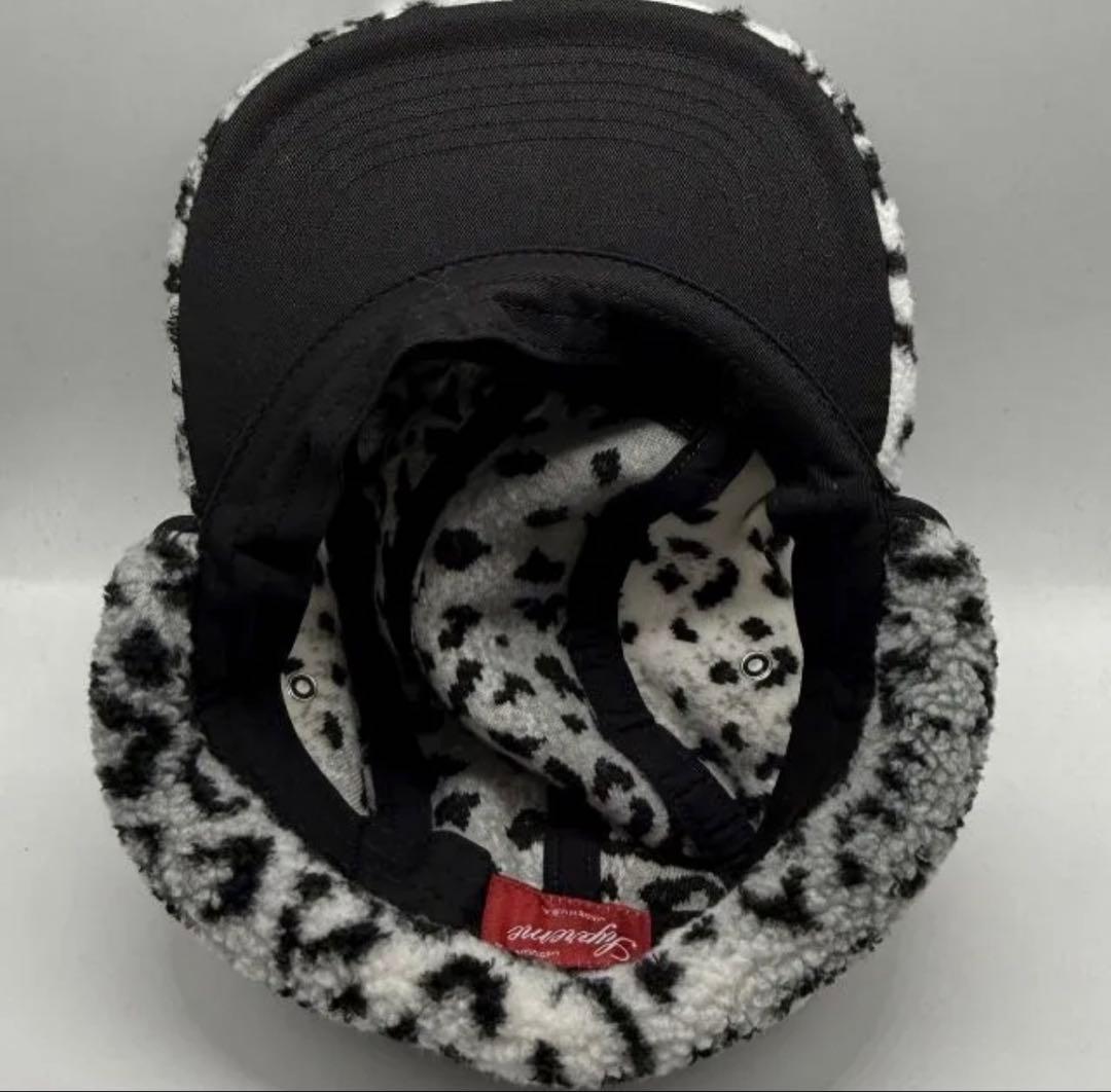 帽子 Supreme Leopard Polar Fleece Camp Cap