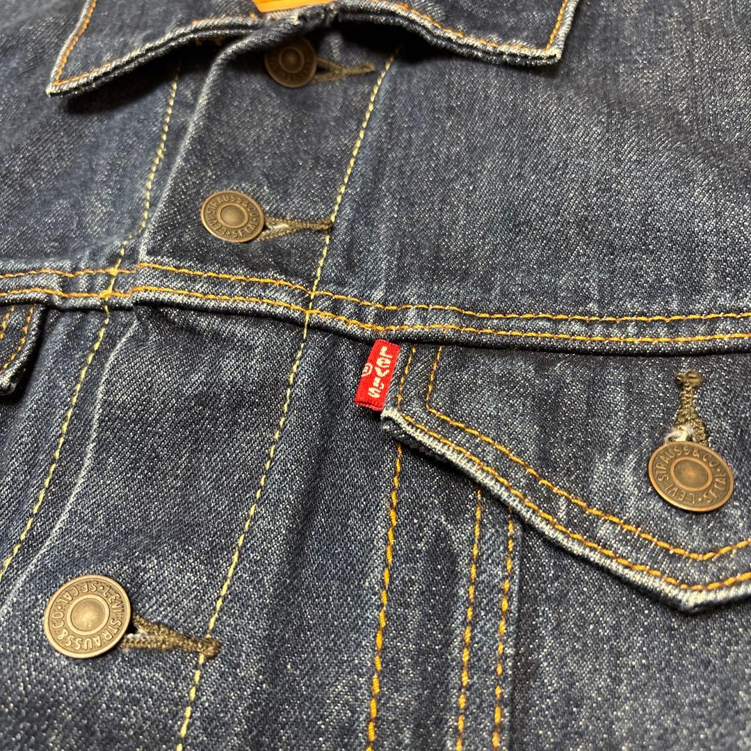極美品✨L リーバイス 72334 デニムジャケット70506型 ポケ付き