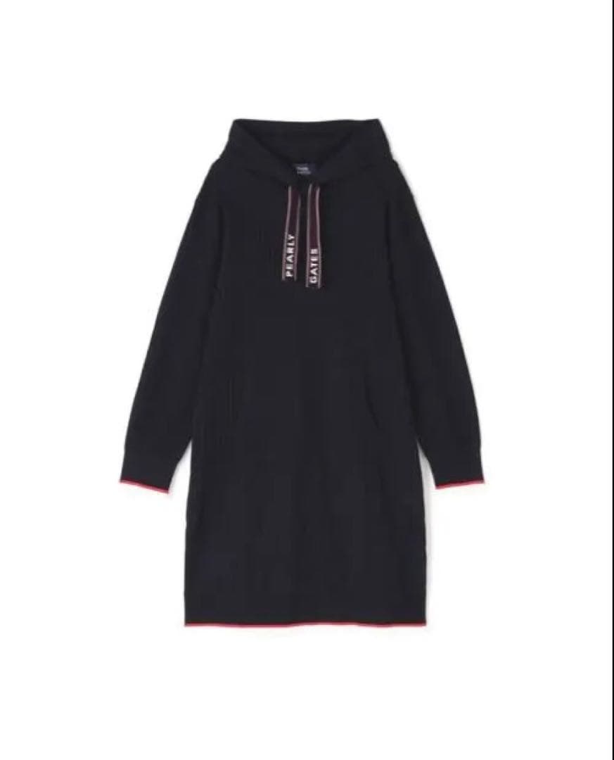 いちご♡新品パーリーゲイツ　フーディニットワンピース