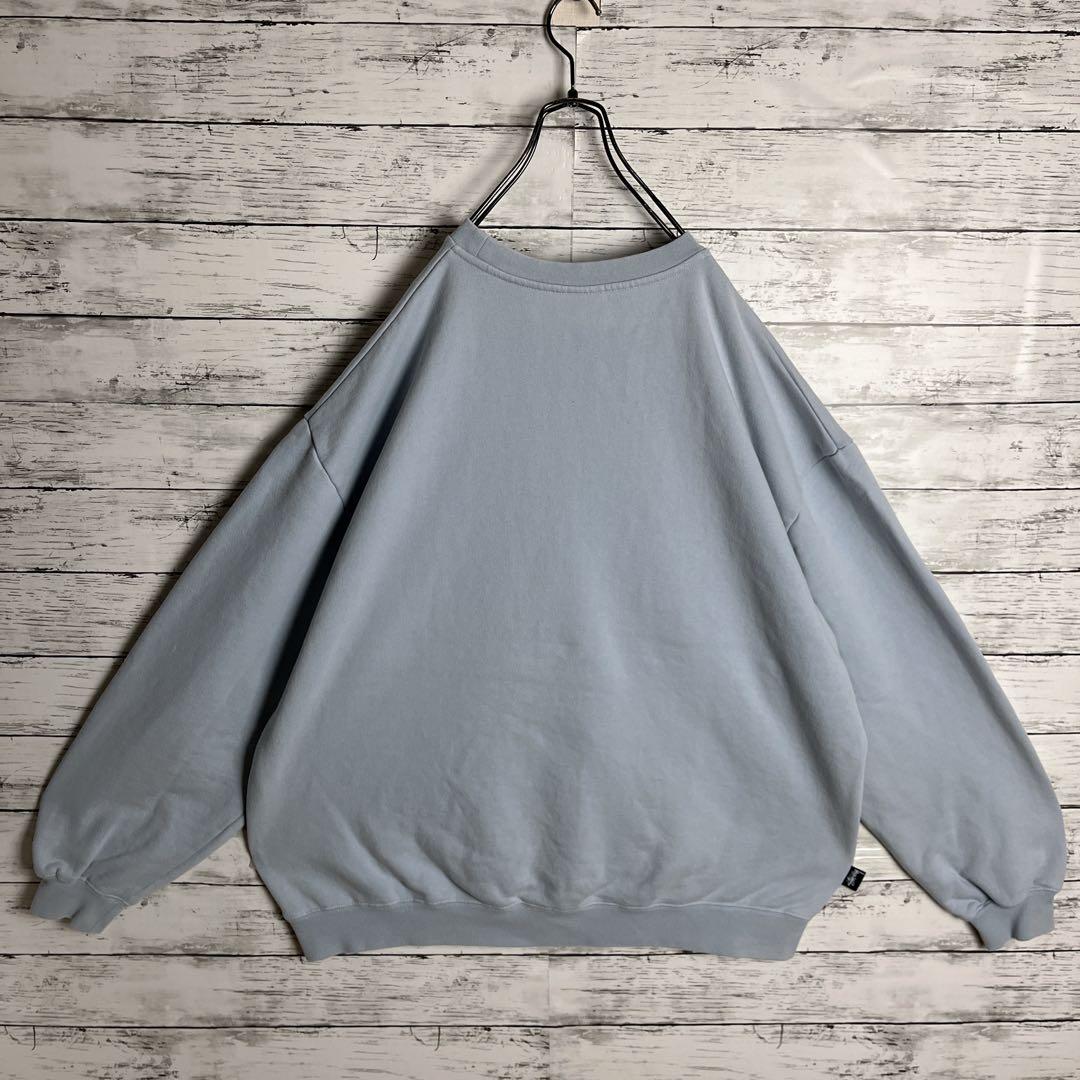 STUSSY◎オーストラリア ストックロゴ 刺繍 スウェット D321