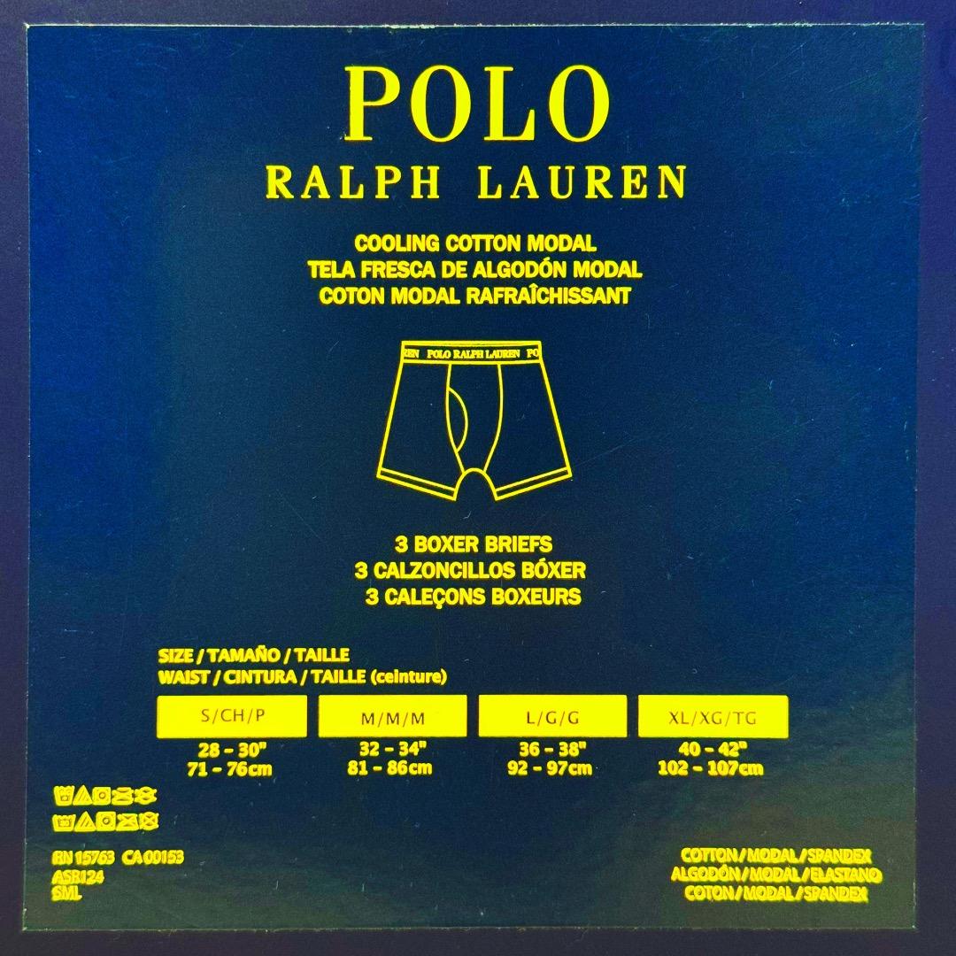 ■ポロラルフローレン ポロベアーボクサートランクス3点セットL新品A■