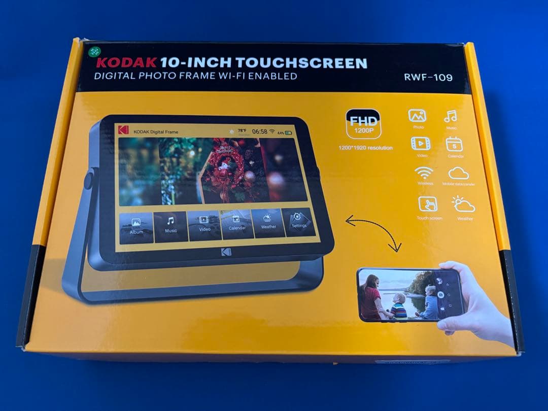 値下げ　KODAK 32GB内蔵 Wifi デジタルフォトフレーム