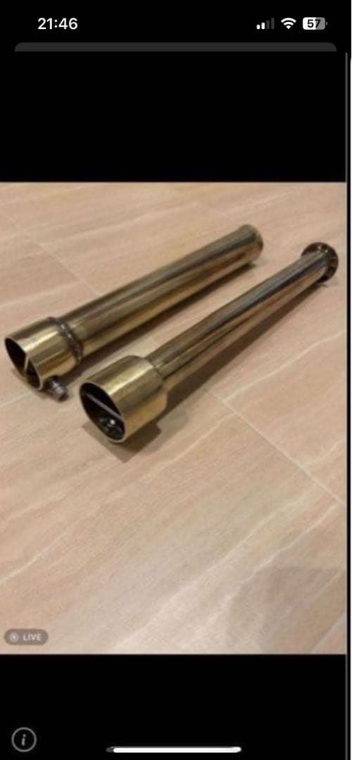 gt380 スガヤ　サンパチ　真鍮バッフル　サイレンサー　ss250 400