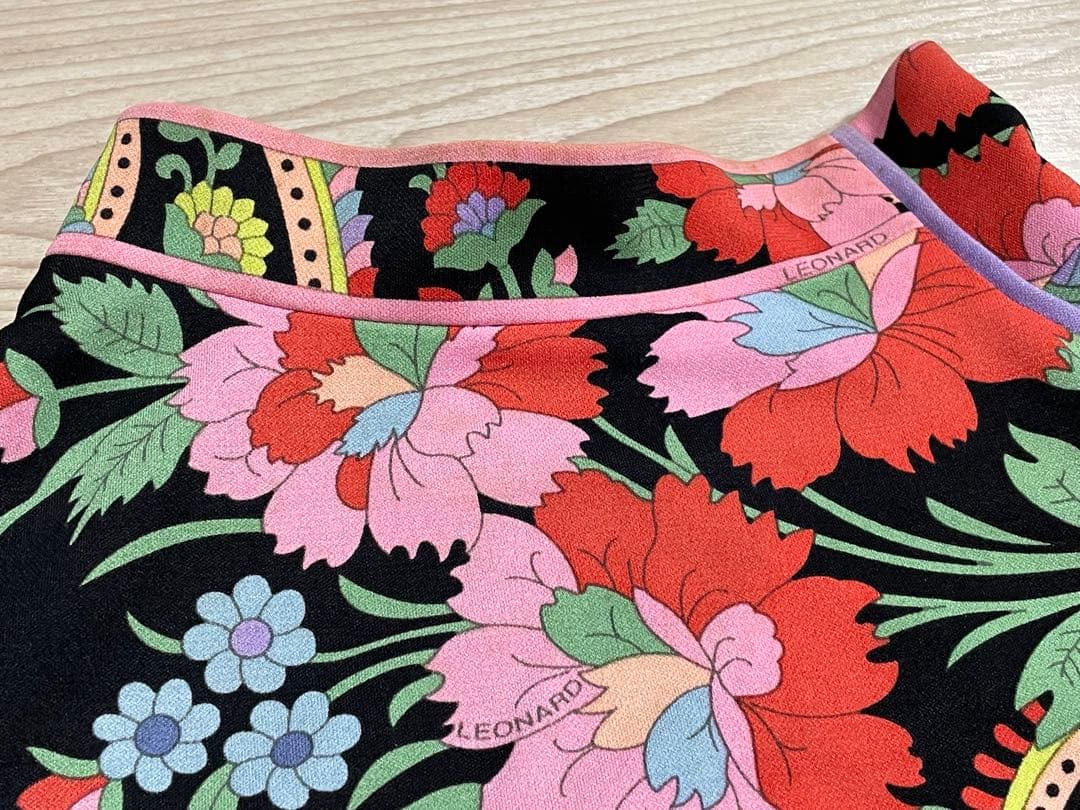 L*a様 レオナール LEONARD 袖ニット トップス 長袖