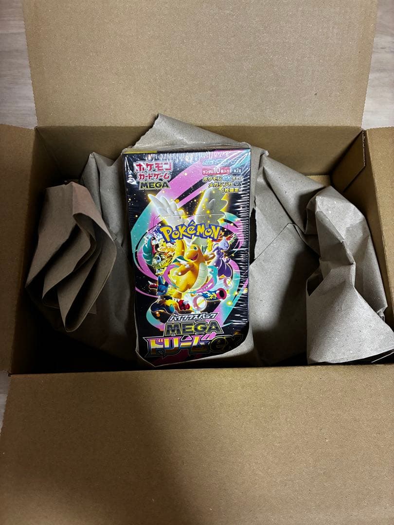 【シュリンク付き新品未開封】ポケモンセンター当選品　MEGAドリームex BOX