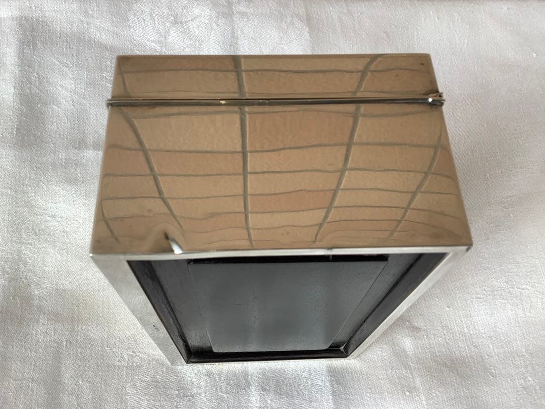 銀製 宝石箱 silver950 鍵付 唐草紋様手彫り 骨董品