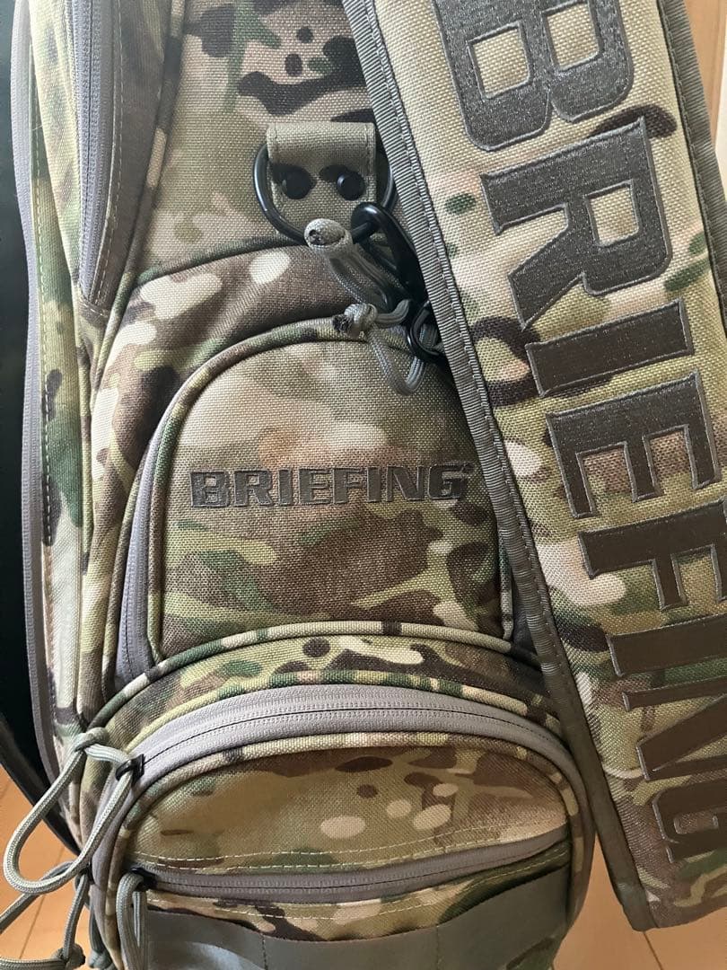 限定品BRIEFING カモフラキャディバッグCR-5#01 (送料無料)