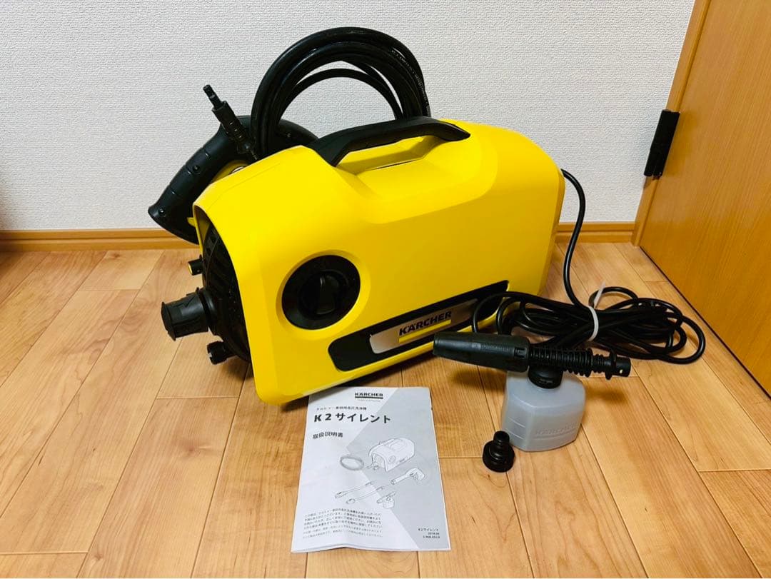 美品・付属品完備✨ケルヒャーK2サイレント 1.600-920.0