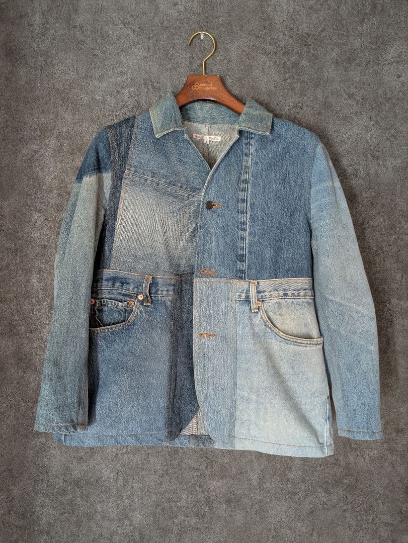 n*e様 リビルドバイニードルズ　デニムジャケット チョアコート　needles