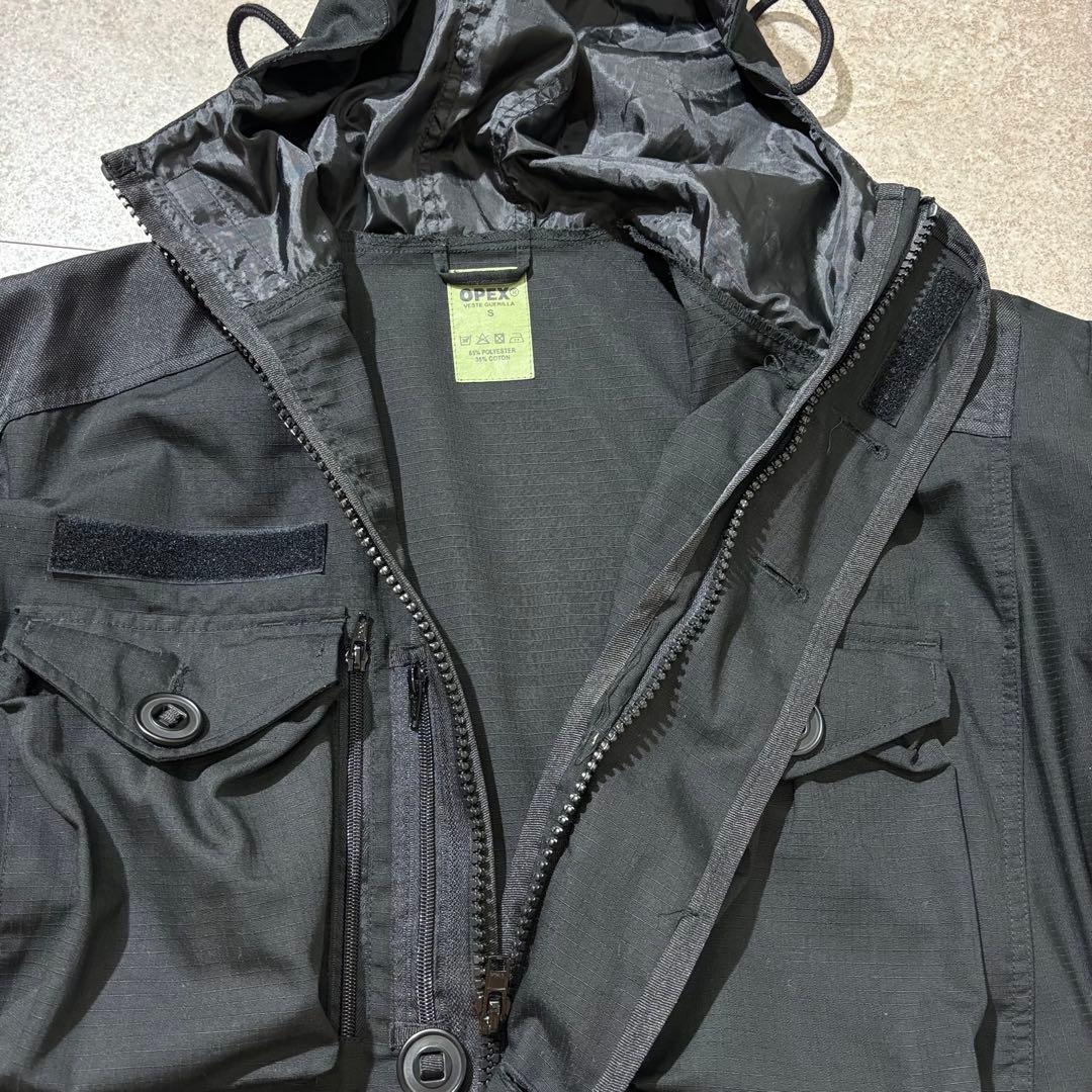 【極美品】イギリス軍型 リップストップ スモックパーカー 黒 SAS