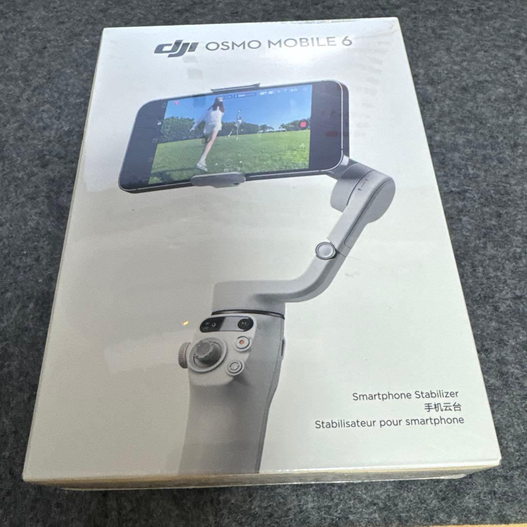新品　DJI ジンバル Osmo Mobile 6 プラチナグレー