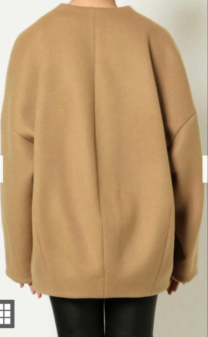 ELENDEEKウールコート ブラック