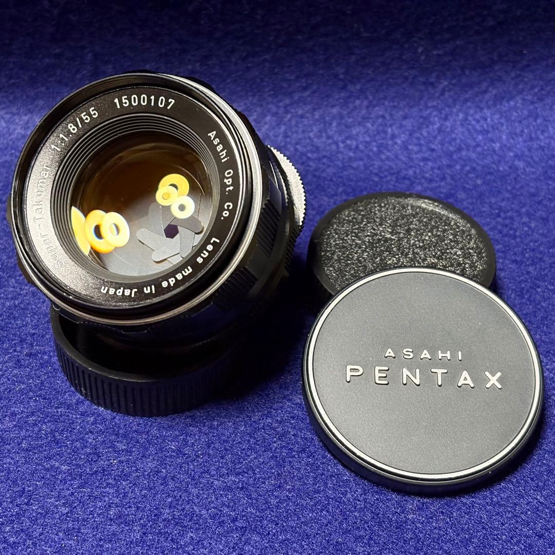 PENTAX Super Takumar 55mm f1.8 後期型 59895