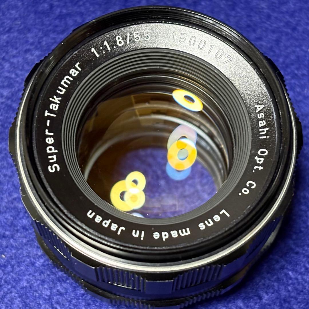 PENTAX Super Takumar 55mm f1.8 後期型 59895