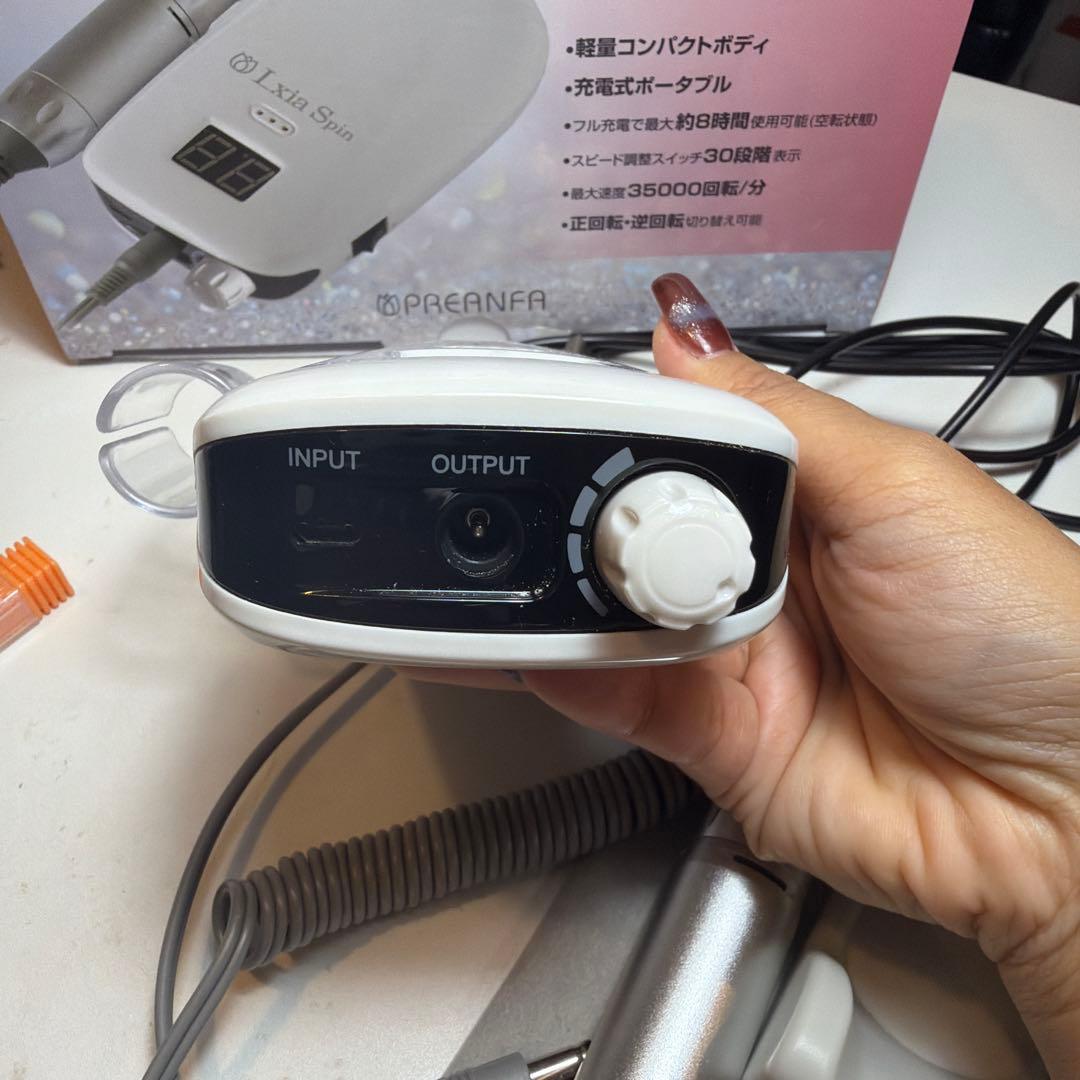 ネイルマシン　Lxia Spin(2.3回使用)