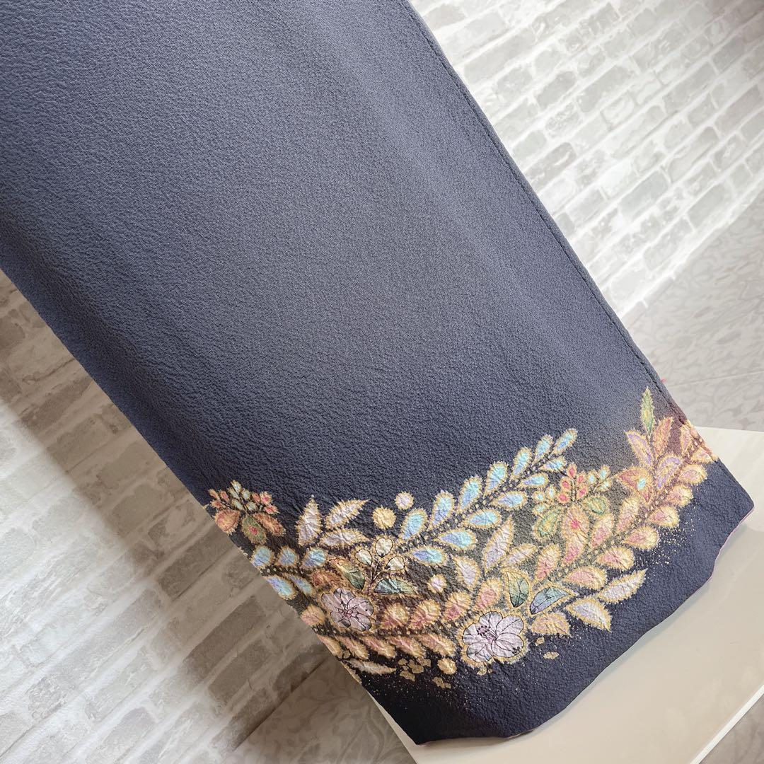 訪問着　フルセット　翠山　辻ヶ花　桐屋　新はじく絹のきもの加工　入学式　Q5