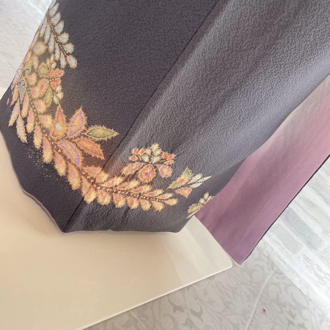 訪問着　フルセット　翠山　辻ヶ花　桐屋　新はじく絹のきもの加工　入学式　Q5