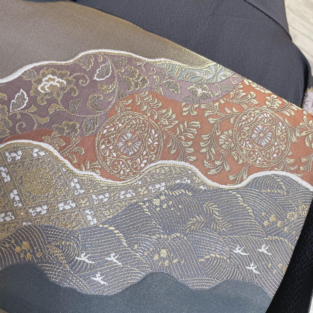 訪問着　フルセット　翠山　辻ヶ花　桐屋　新はじく絹のきもの加工　入学式　Q5