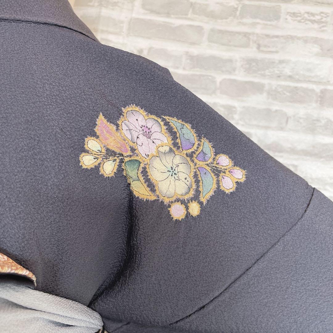 訪問着　フルセット　翠山　辻ヶ花　桐屋　新はじく絹のきもの加工　入学式　Q5