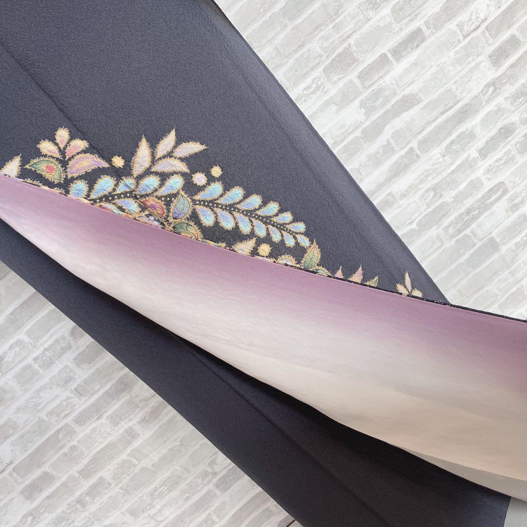 訪問着　フルセット　翠山　辻ヶ花　桐屋　新はじく絹のきもの加工　入学式　Q5