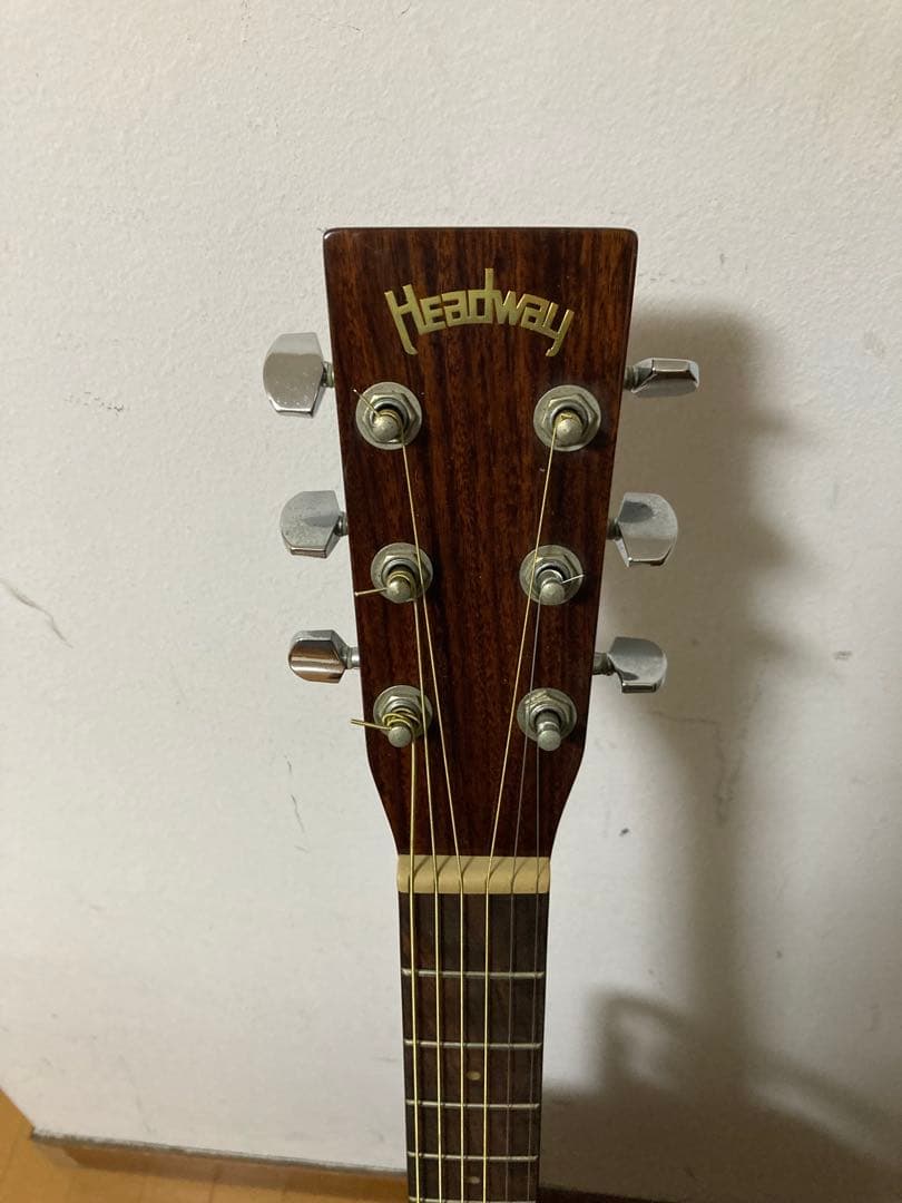 「美品」Headway￼アコースティックギターHCF-18 ソフトケース付