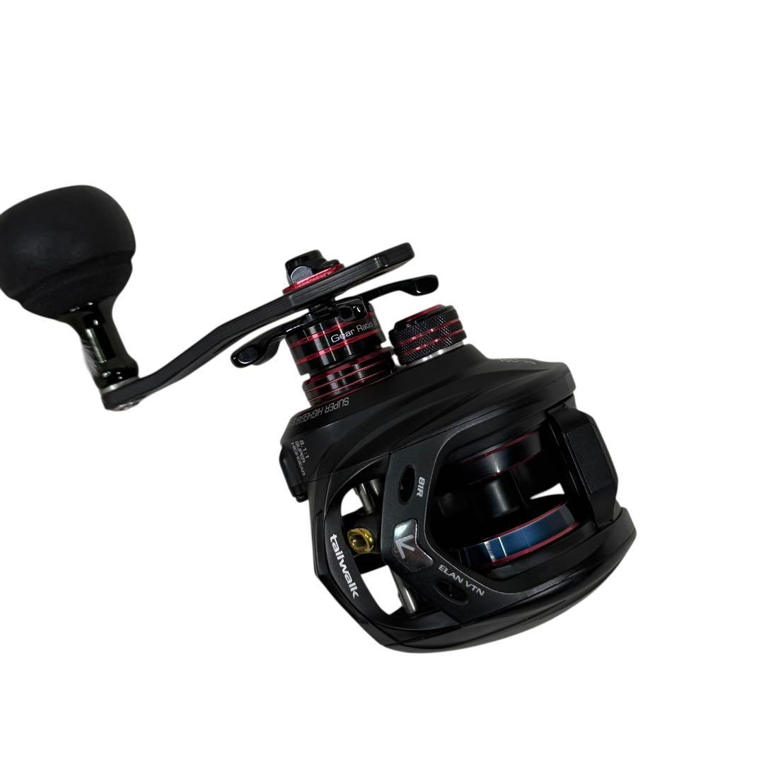 テイルウォーク ELAN VTN 81R ベイトリール 右巻き 8.1 美品