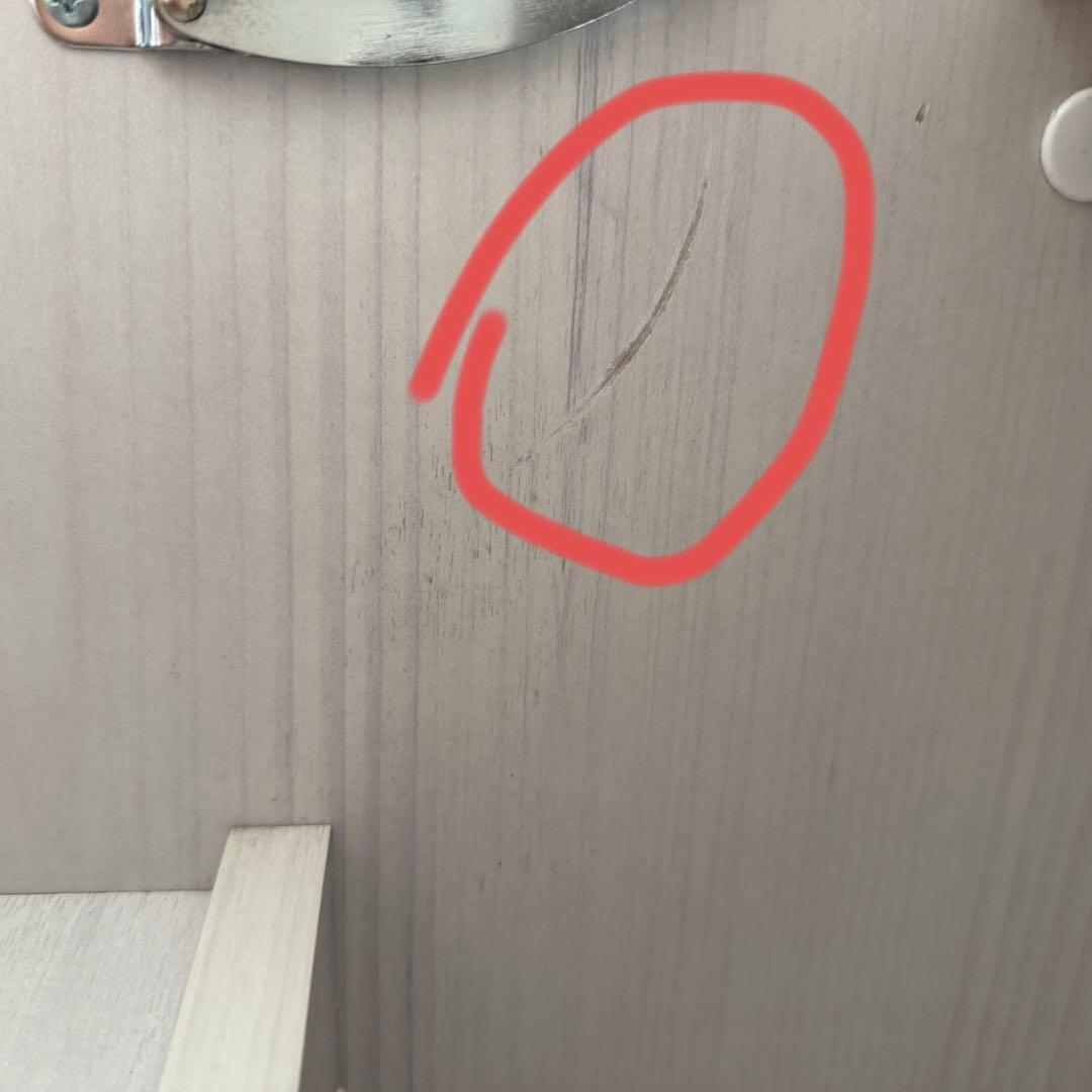 デスクのみ☆一台二役のドレッサーデスク完成品　椅子别売り