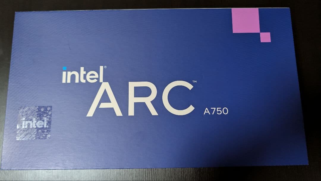 Intel ARC A750 グラフィックカード