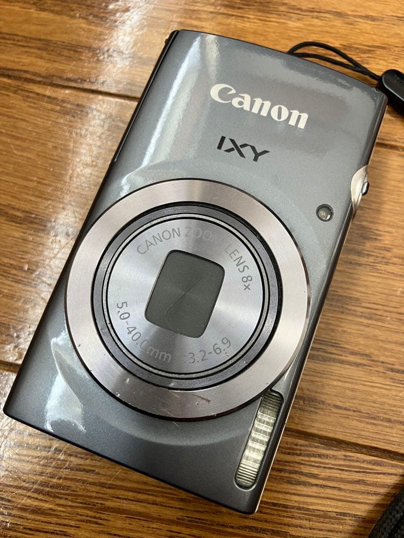Canon IXY150 コンパクトデジタルカメラ グレー