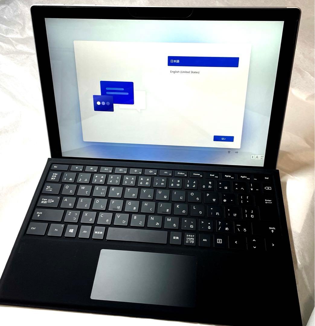 バッテリー持続抜群! サーフェス プロ 7+，タイプカバー付(黒)、SSD2T