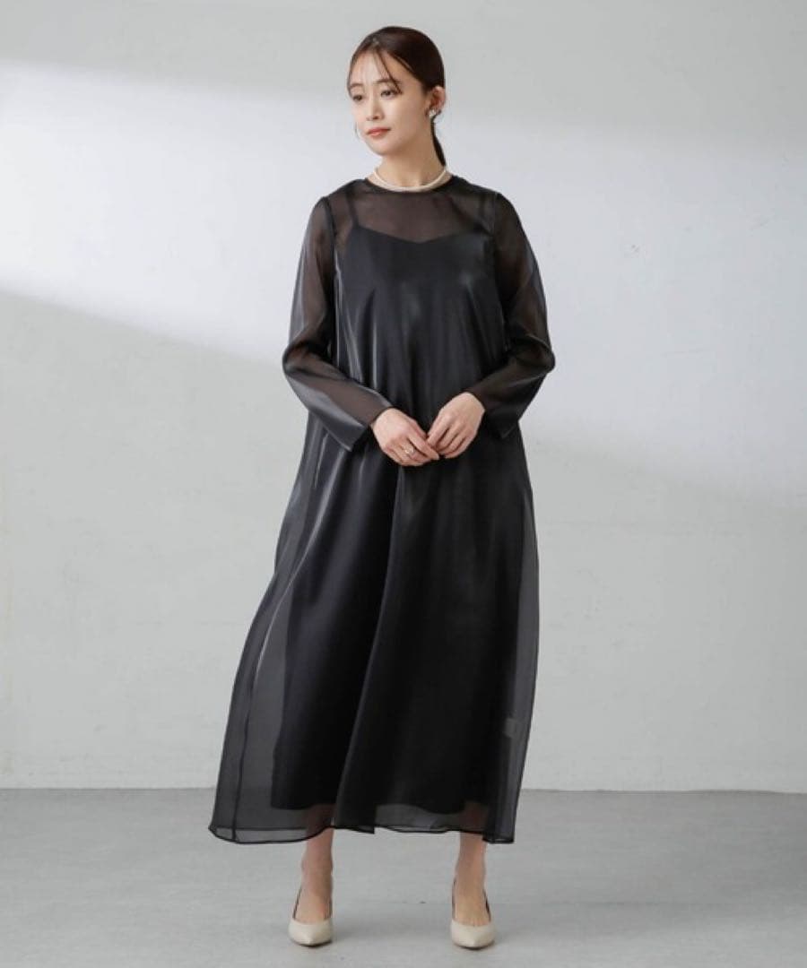 ＊美品＊ Kaene/ラメシャンブレードレス