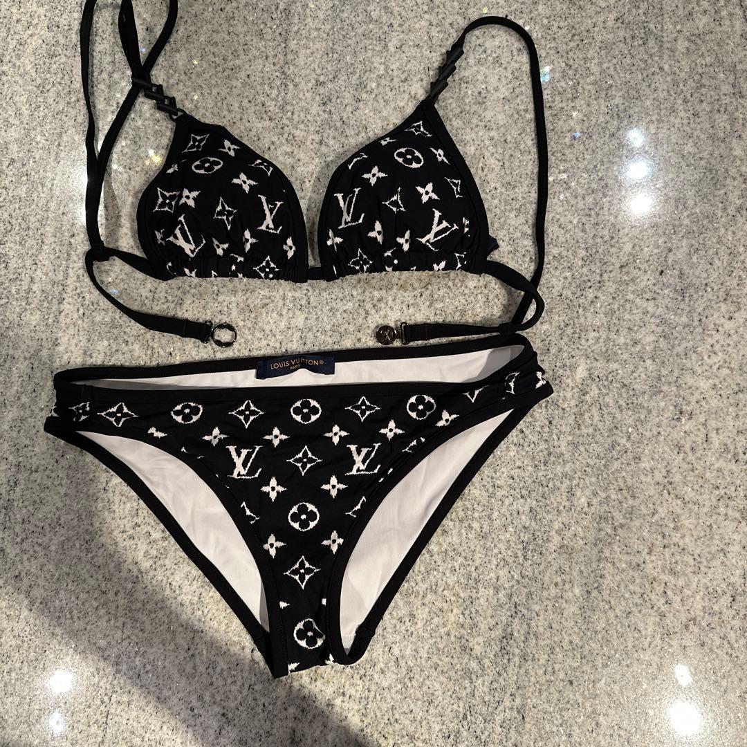 Louis Vuitton セパレート水着 ブラック