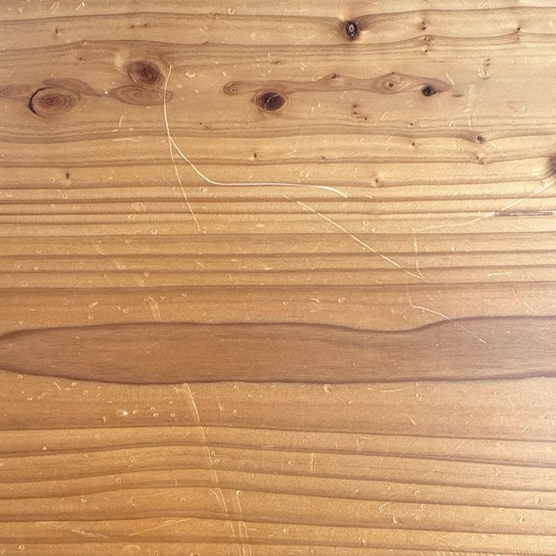 【*a様 KANADEMONO 無垢杉デスク100×65×70