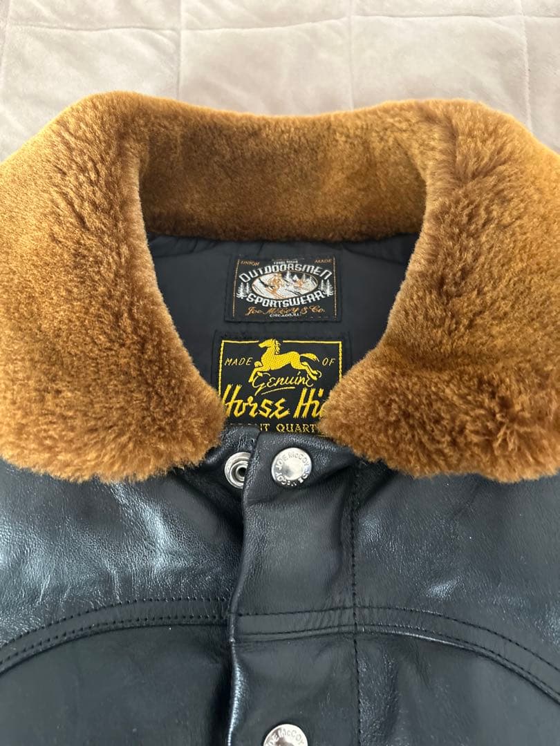 メ*8様 ¥132000 最高級品　リアルマッコイズ　ホースハイド　ダウンベスト