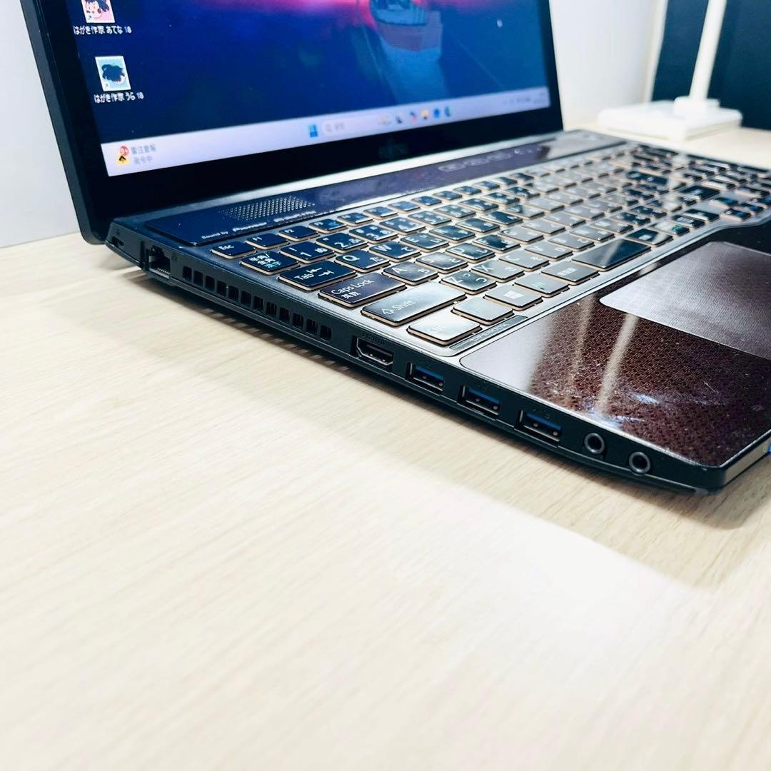 大容量 SSD512GB✨Windows11 ノートパソコン DVD カメラ