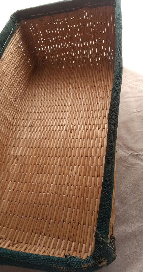 昭和レトロ 柳行李　大サイズ やなぎこおり レトロ