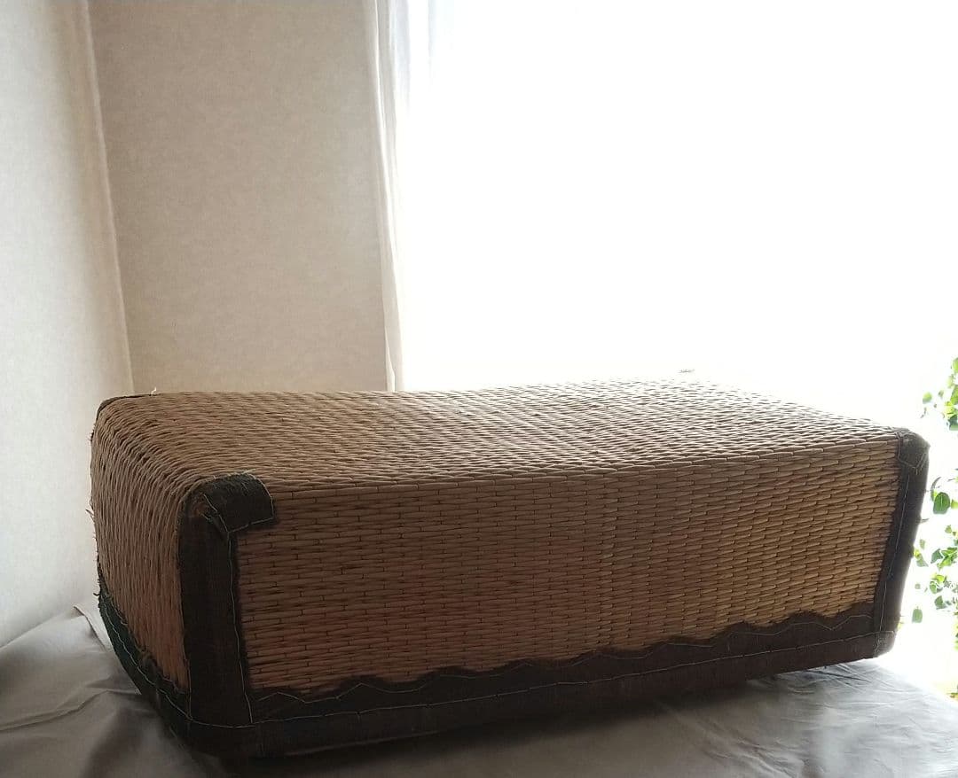 昭和レトロ 柳行李　大サイズ やなぎこおり レトロ