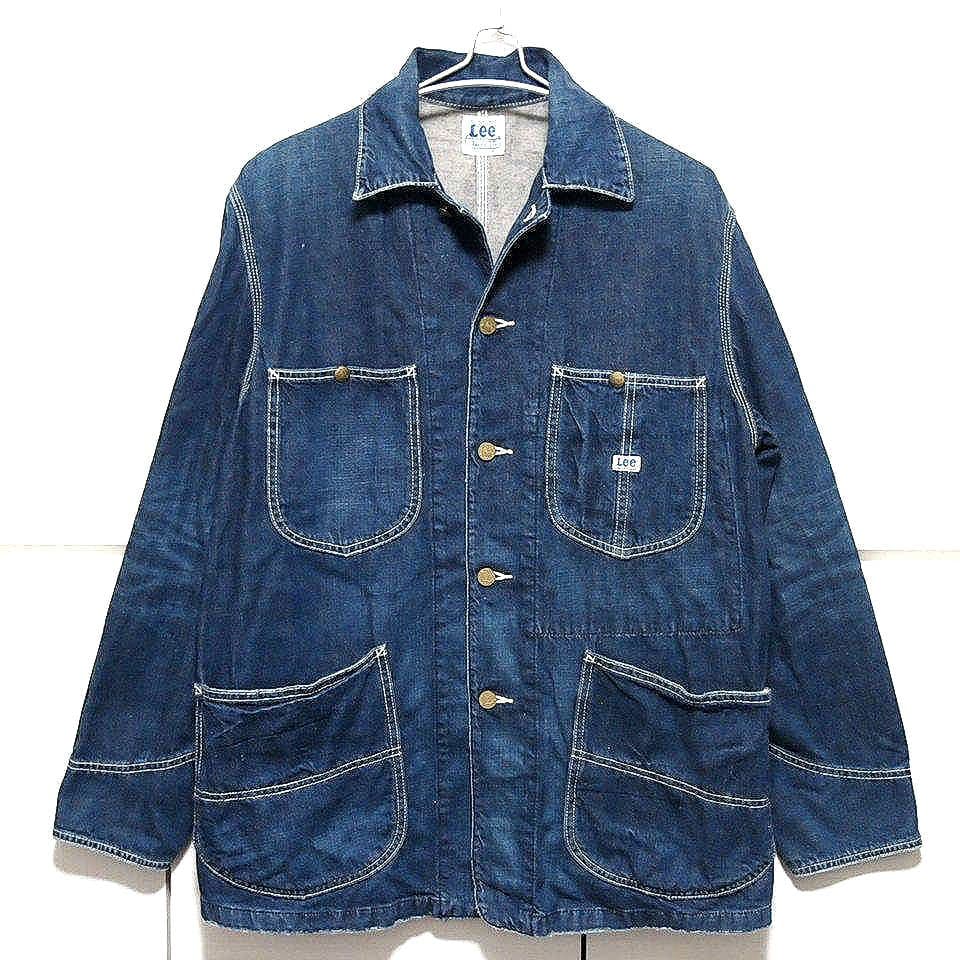 【ハウスマーク★Lサイズ】Lee 91-J　カバーオール　インディゴ ブルー