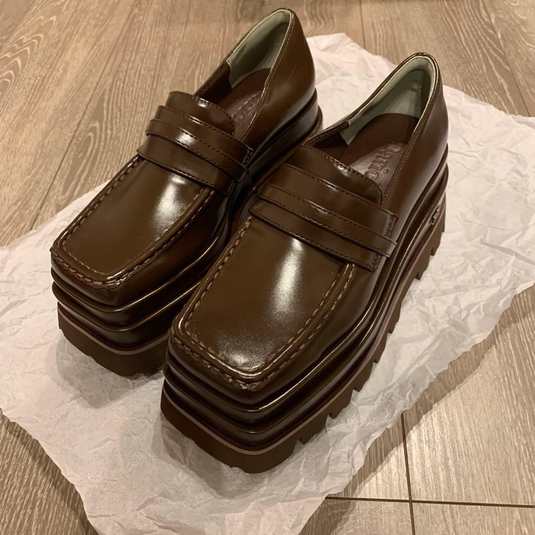 Darich プラットフォームローファー