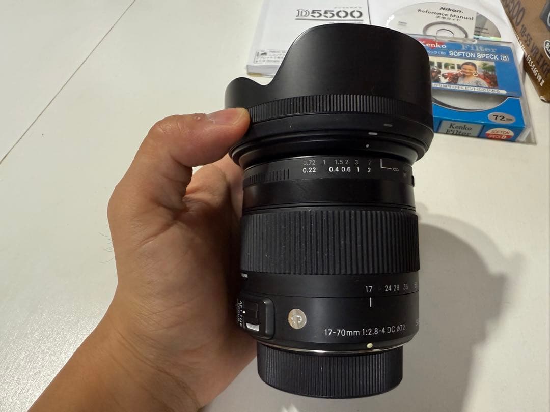 Nikon D5500 デジタル一眼レフ 18-55mm VR Ⅱ Kit