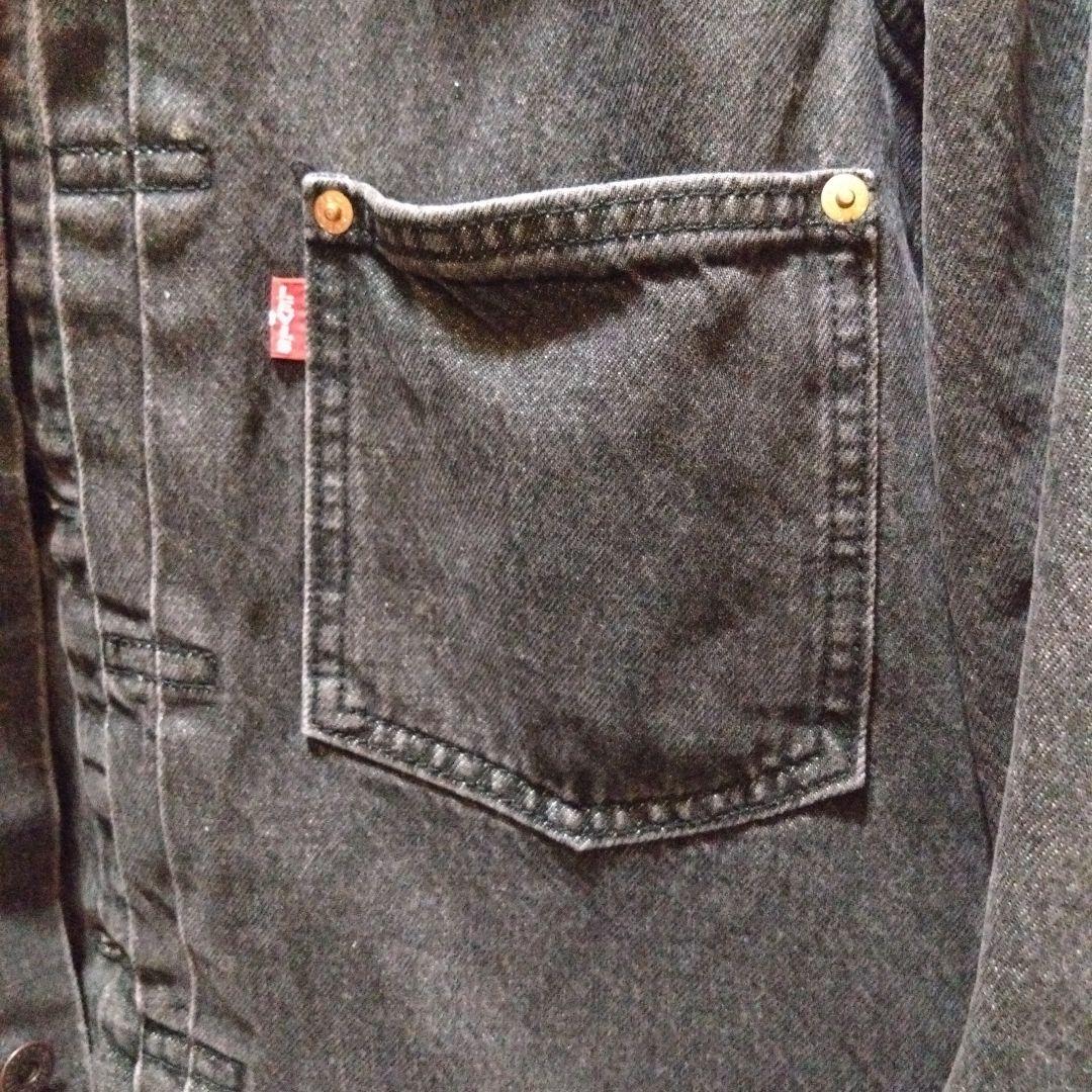 本日限定値下げ リーバイス 1936年復刻 デニムジャケット ブラック Lサイズ