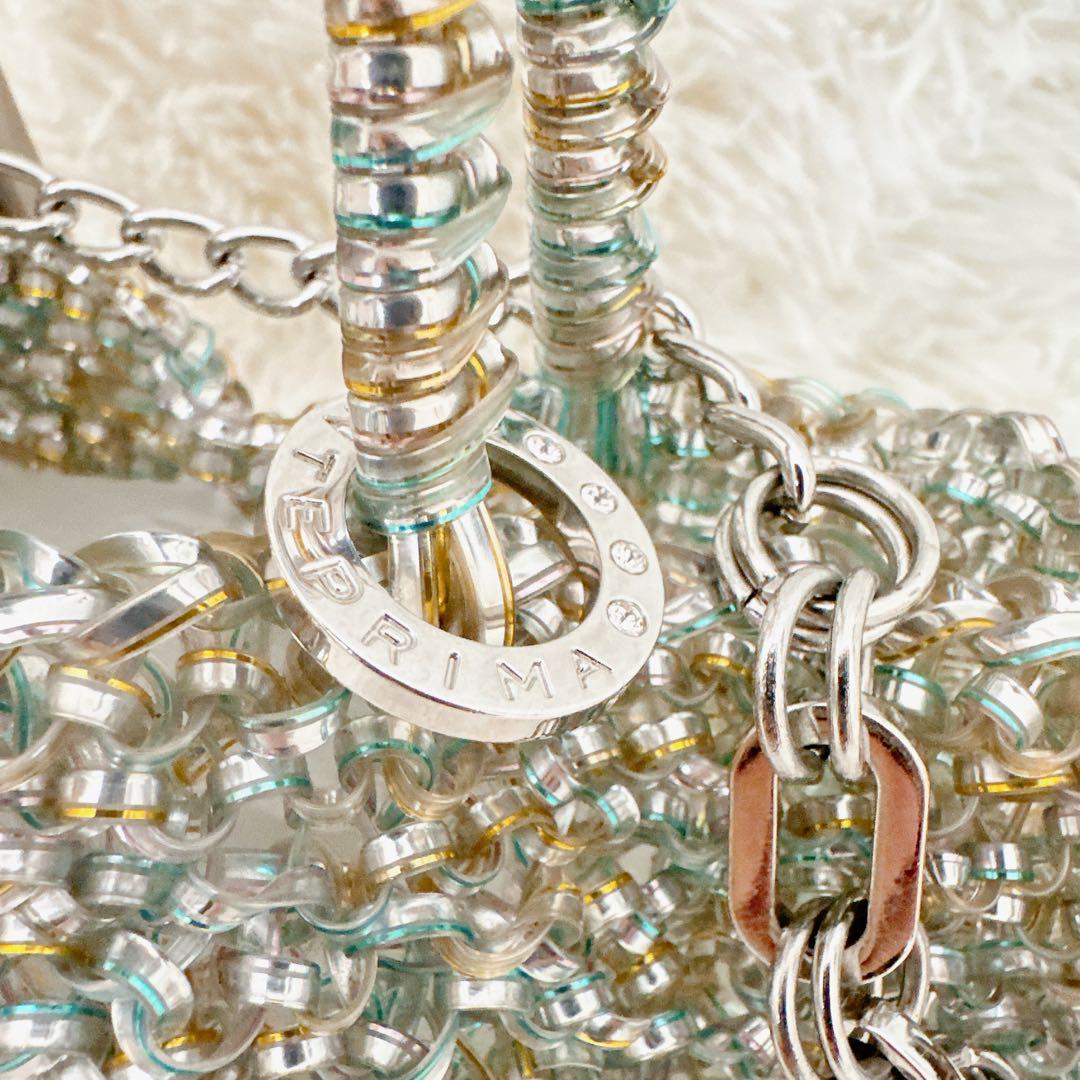 極美品　アンテプリマ　ワイヤーバッグ　ショルダーバッグ　3way チャーム付き