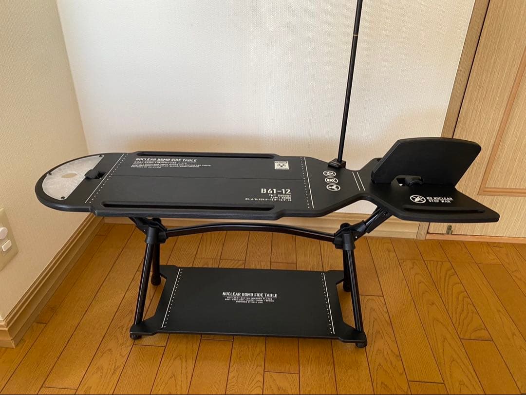 ON-U LIFE マイタンゴールゼロランタンサイド補助ウッド棚テーブル